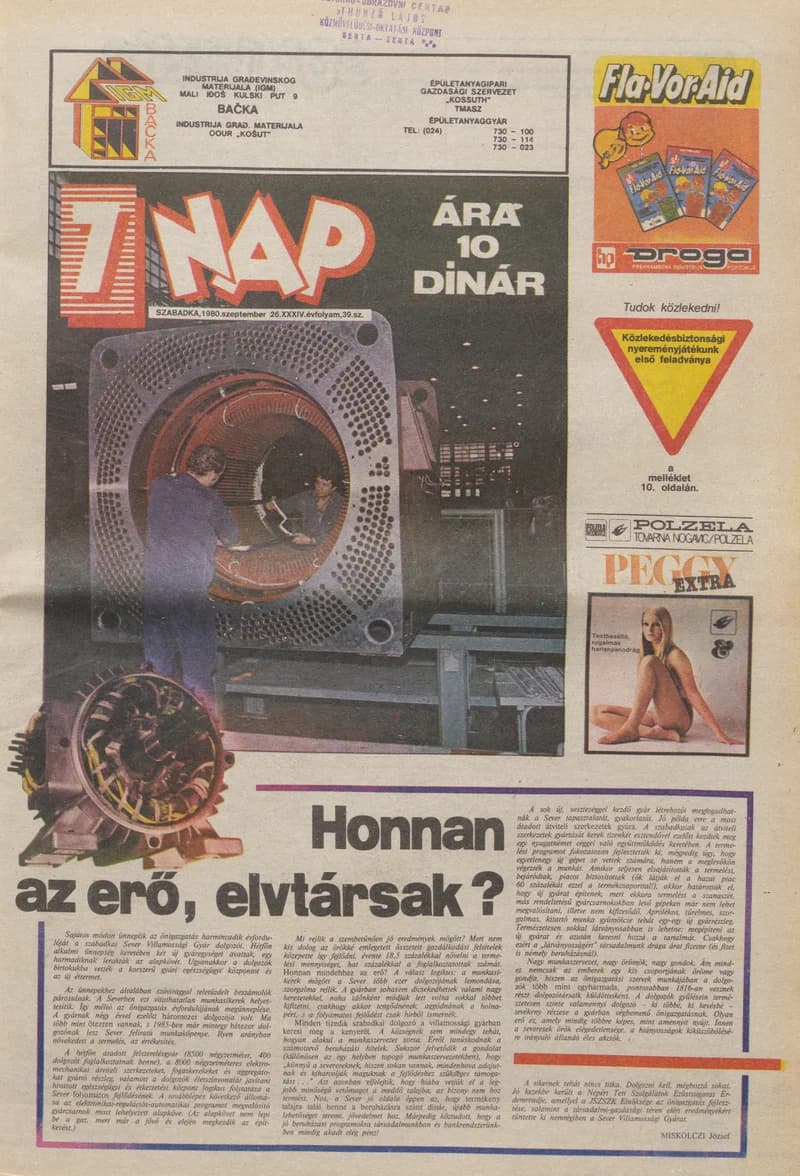 7 Nap, 35. évf. 1980. szeptember 26. 39. sz. 1–20. oldal