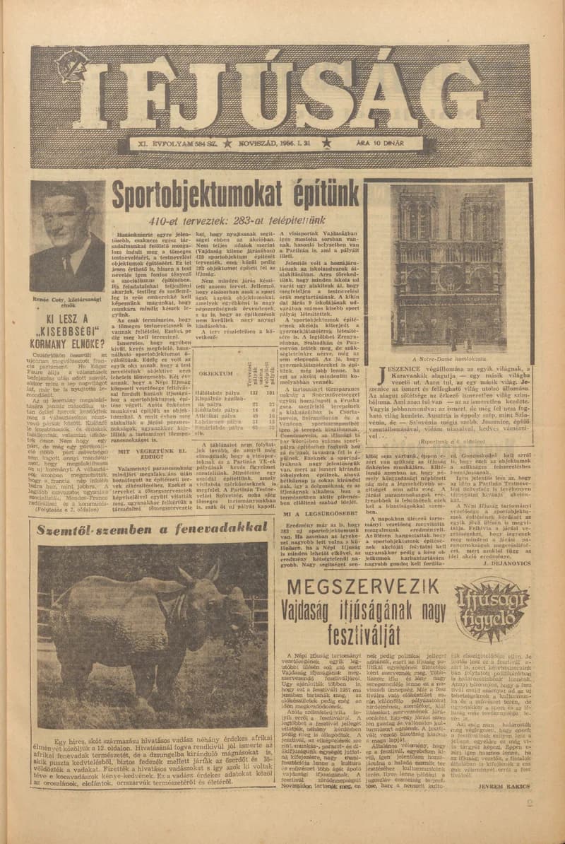 Ifjúság, 12. évf. 1956. január 21. 536. sz.