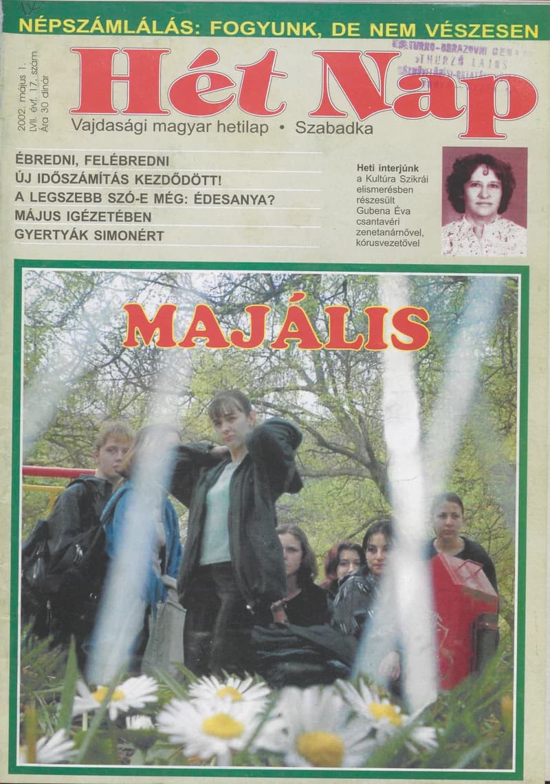 7 Nap, 57. évf. 2002. május 1. 17. sz.