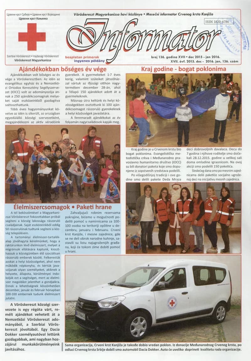 Informator, 16. évf. 2015. december 1. – 2016. január 1. 136. sz.