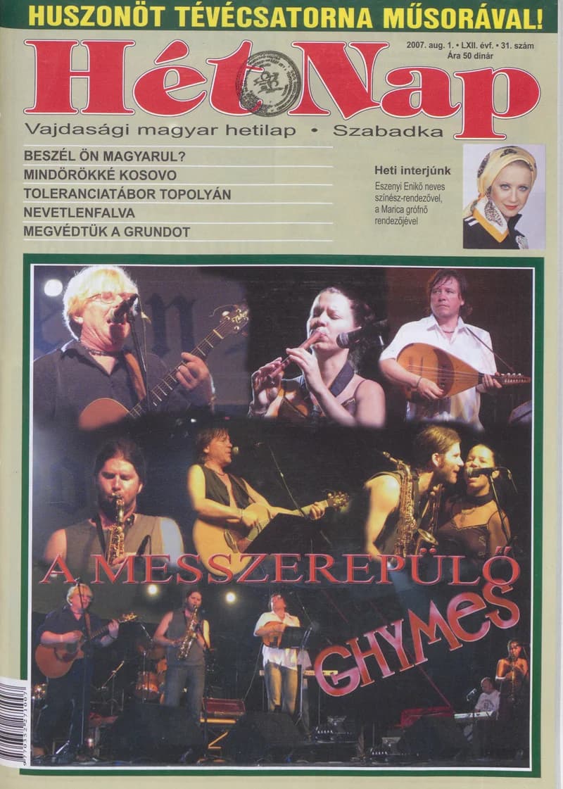 7 Nap, 62. évf. 2007. augusztus 1. 31. sz.