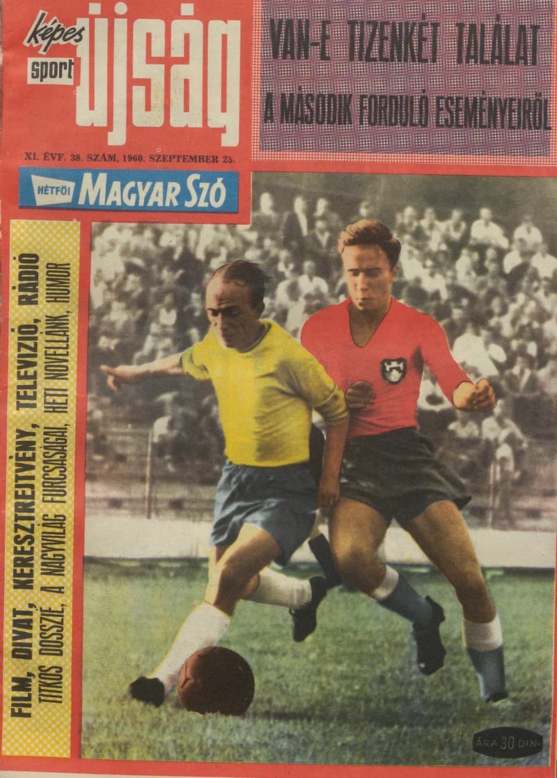 Hétfői Magyar Szó, 11. évf. 1960. szeptember 25. 38. sz.