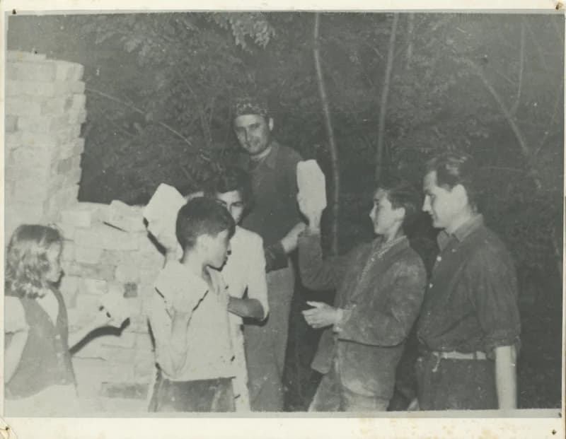 Építkezés - mészoltás