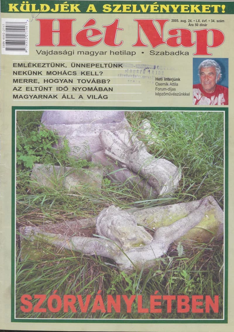 7 Nap, 60. évf. 2005. augusztus 24. 34. sz.
