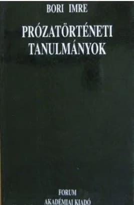 Prózatörténeti tanulmányok