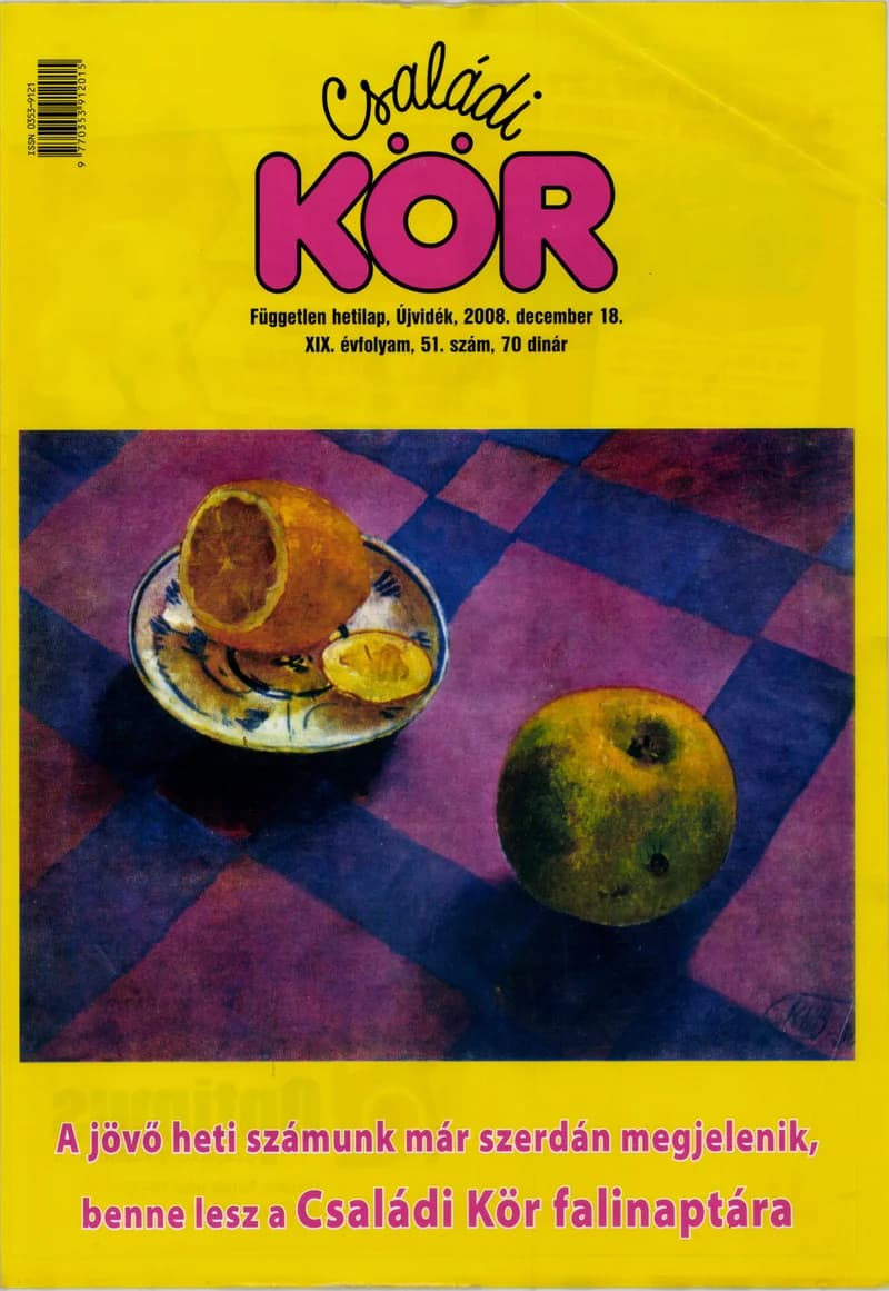 Családi Kör, 19. évf. 2008. december 18. 51. sz.