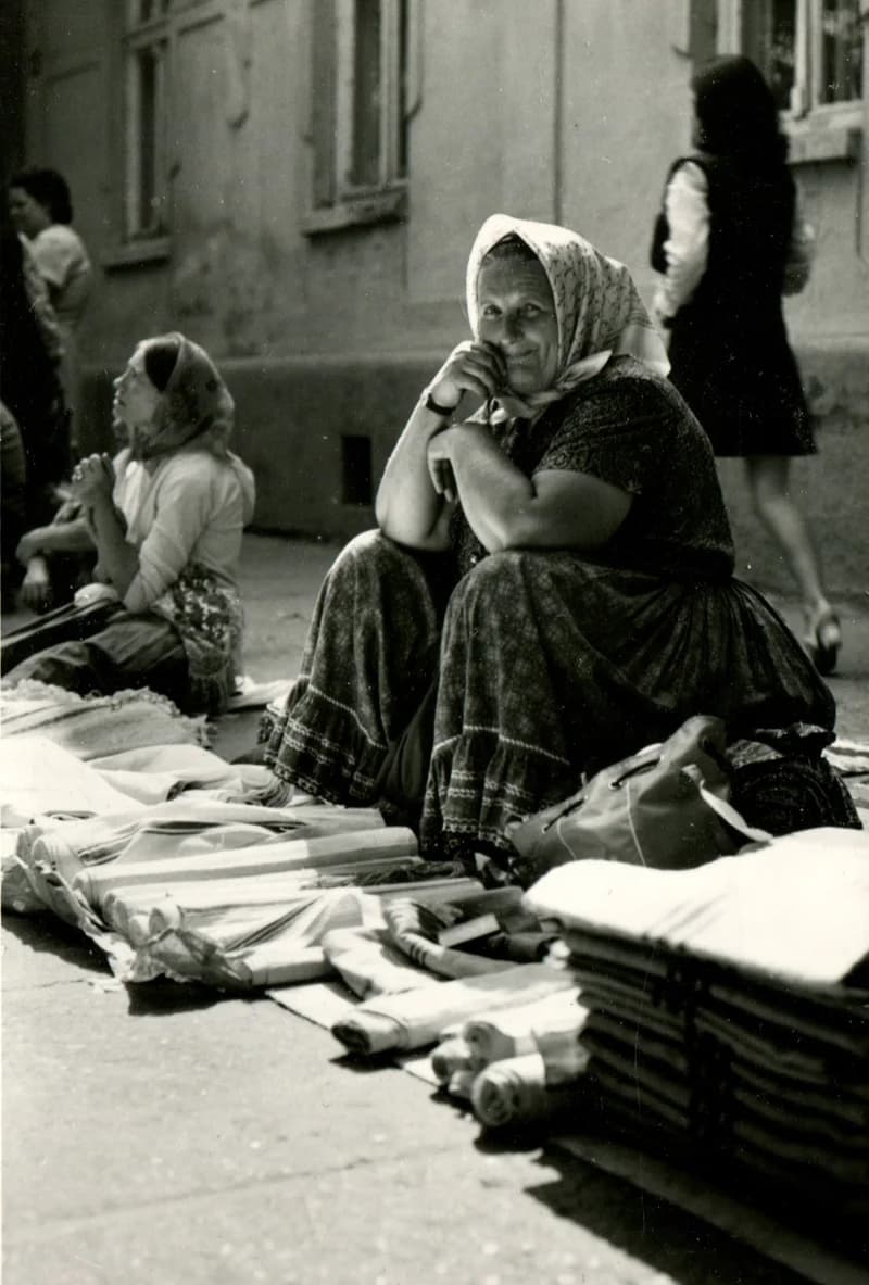 Szlovák utcai árus