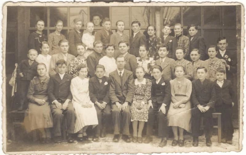 Tánciskolai csoportkép