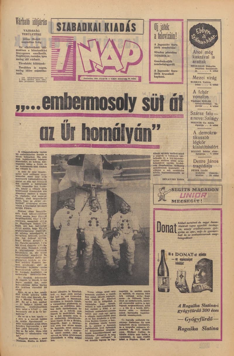 7 Nap, 24. évf. 1969. július 25. 30. sz. 1–16. oldal