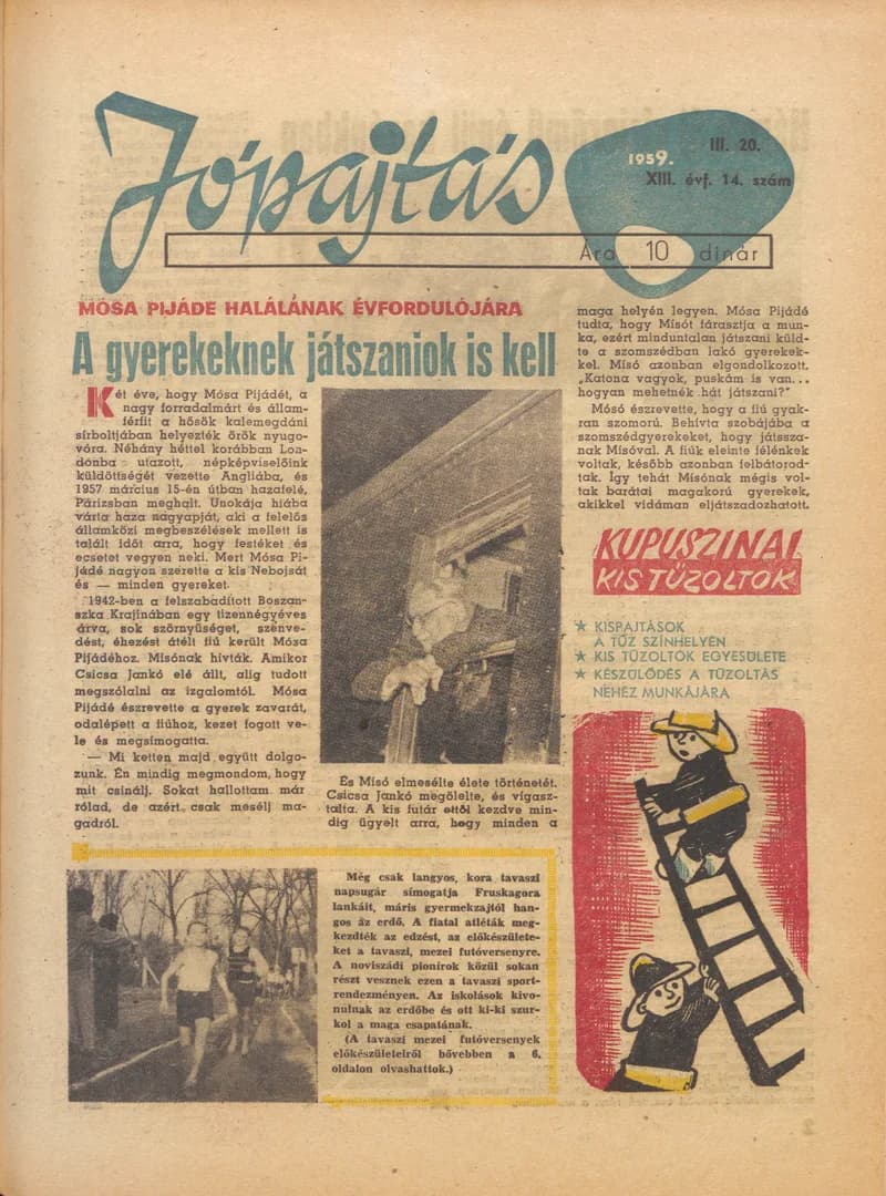 Jó Pajtás, 13. évf. 1959. március 20. 6. sz.