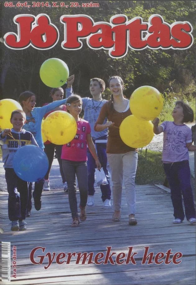 Jó Pajtás, 68. évf. 2014. október 9. 29. sz.