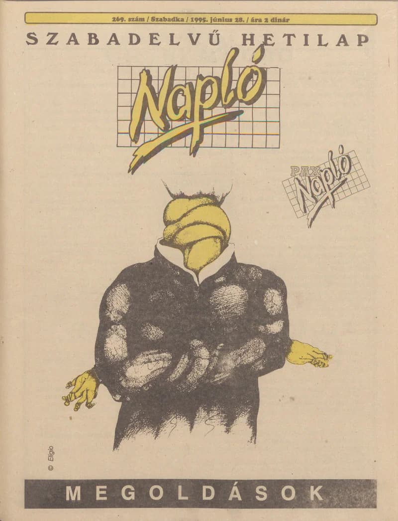 Napló - Szabadelvű hetilap, 6. évf. 1995. június 28. 269. sz.