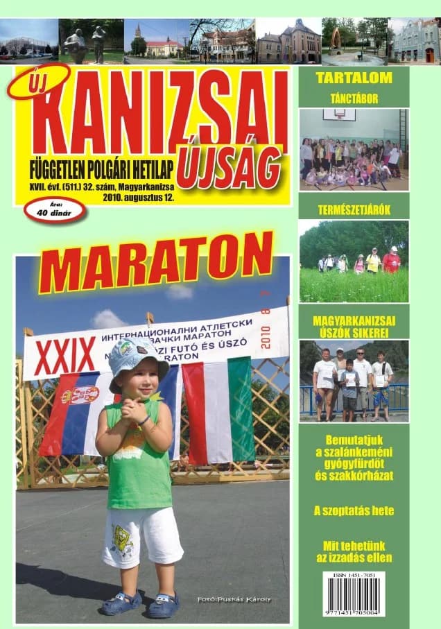 Új Kanizsai Újság, 17. évf. 2010. augusztus 12. 32. sz.