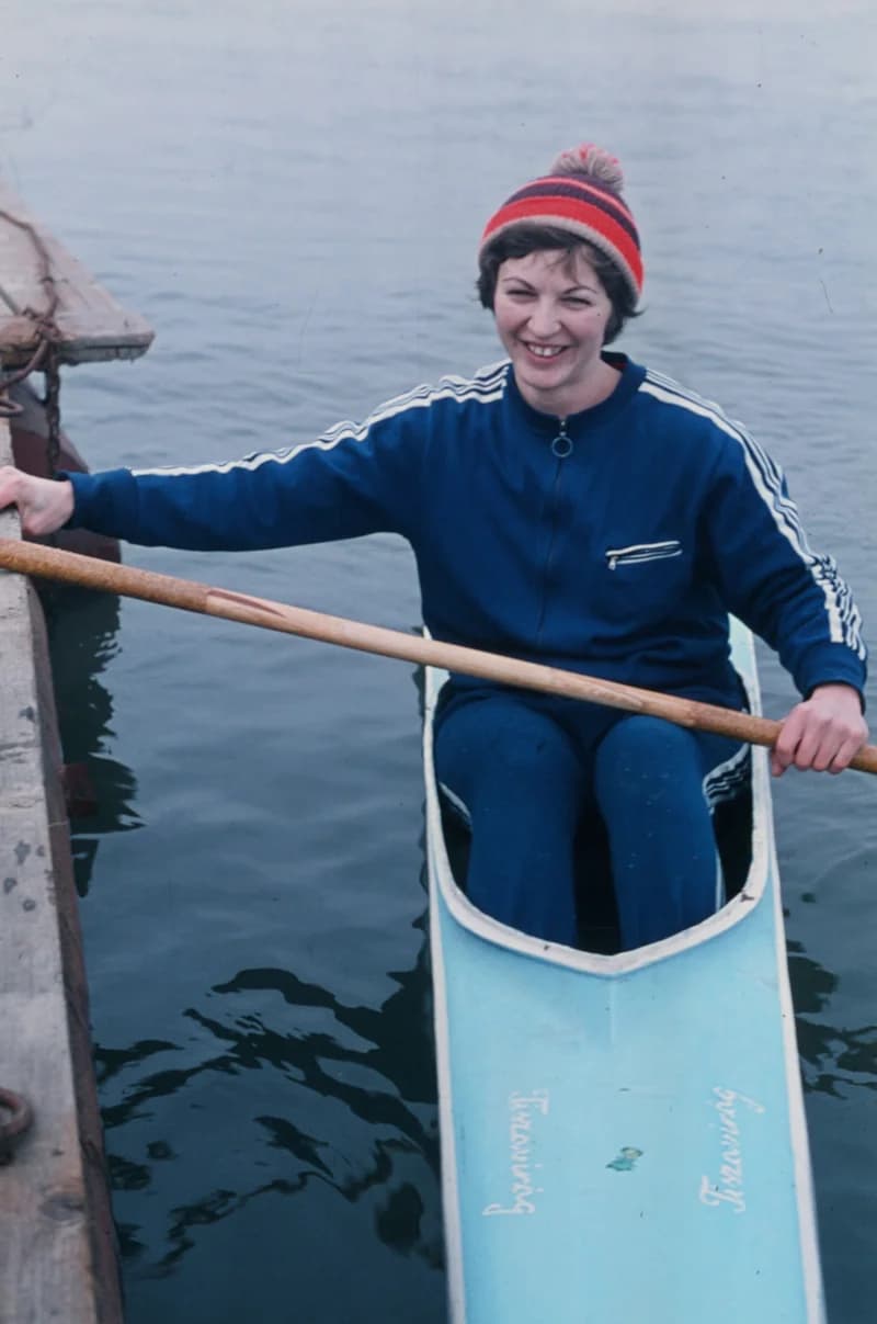 Koncz Klára országos bajnok (kajak egyes)