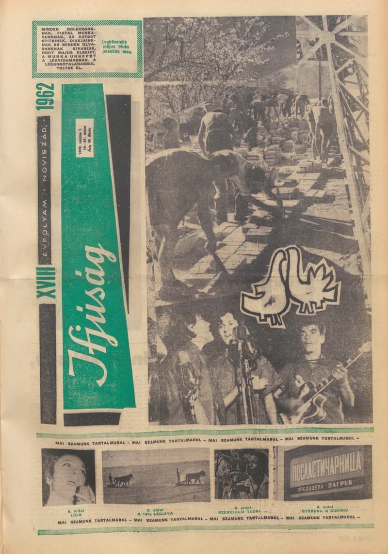 Ifjúság, 18. évf. 1962. május 1. 18–19. sz.