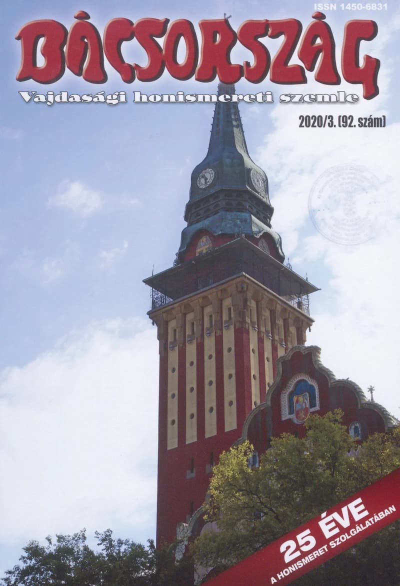 Bácsország, 26. évf. 2020. 3. sz.