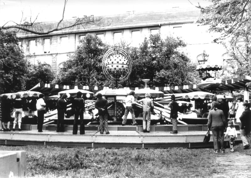 Vidámpark Zentán a parkban