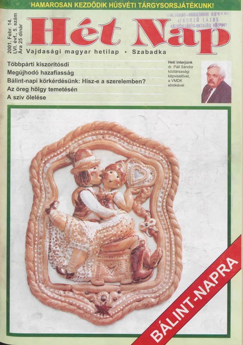 7 Nap, 56. évf. 2001. február 14. 5. sz. 1–68. oldal