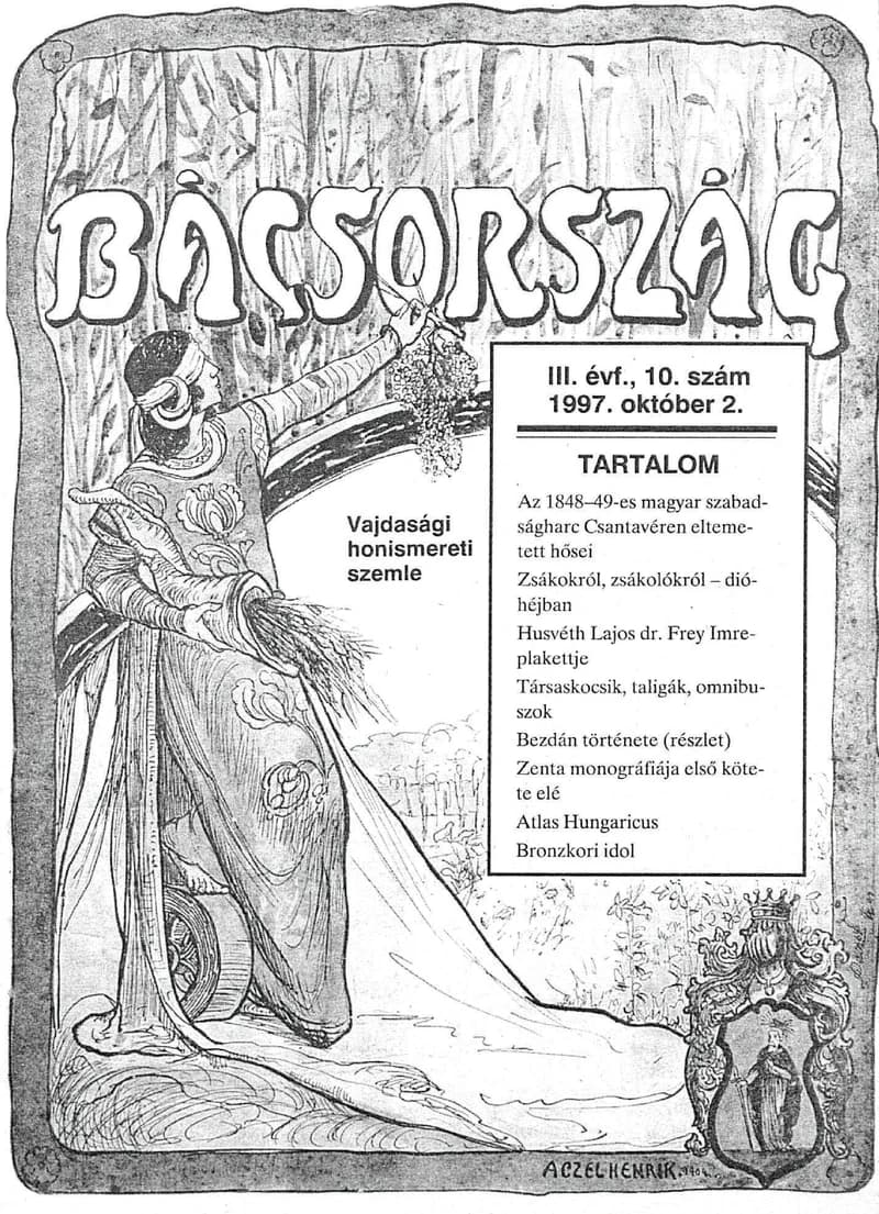 Bácsország, 3. évf. 1997. október 2. 10. sz.