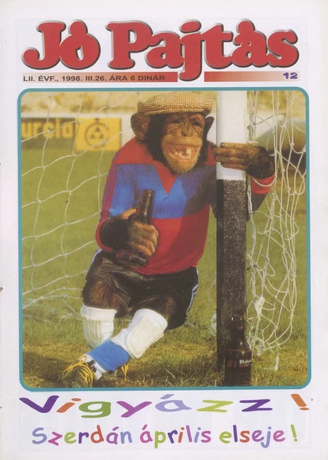 Jó Pajtás, 52. évf. 1998. március 26. 12. sz.
