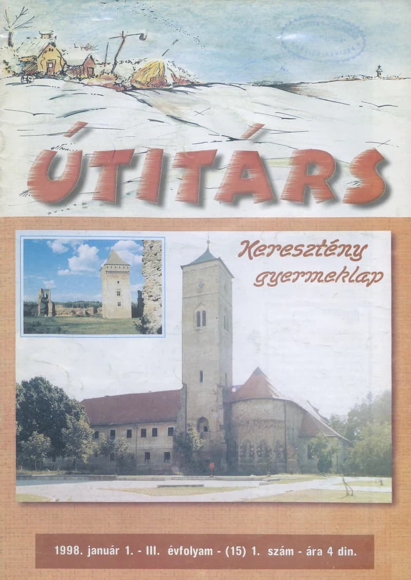 Útitárs, 3. évf. 1998. január. 1. sz.