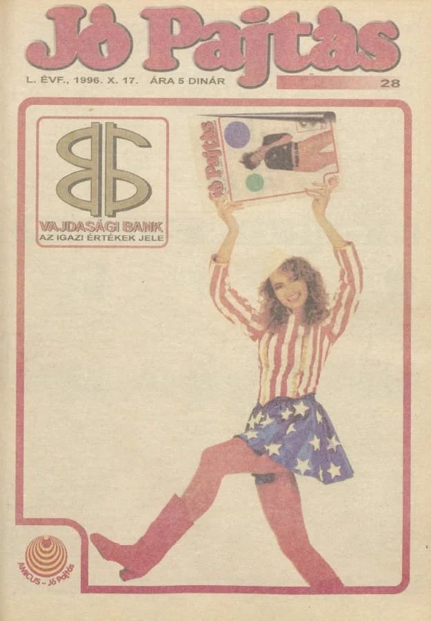 Jó Pajtás, 50. évf. 1996. október 17. 28. sz.