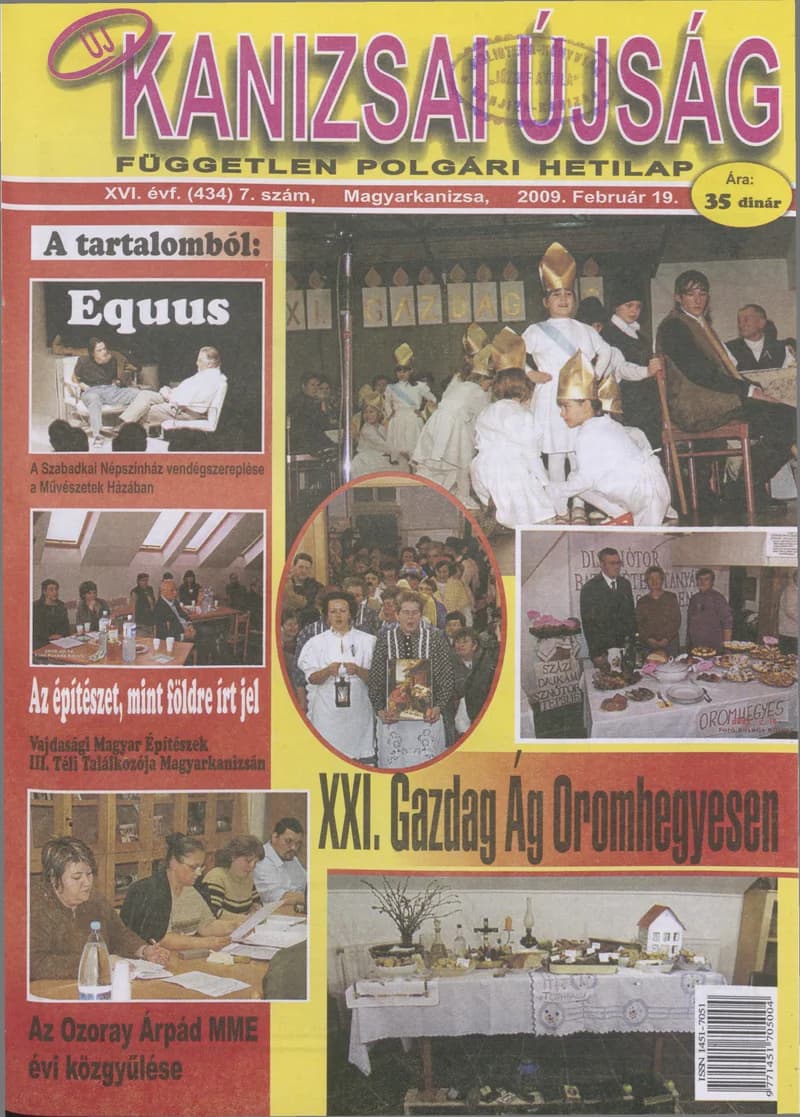 Új Kanizsai Újság, 16. évf. 2009. február 19. 7. sz.