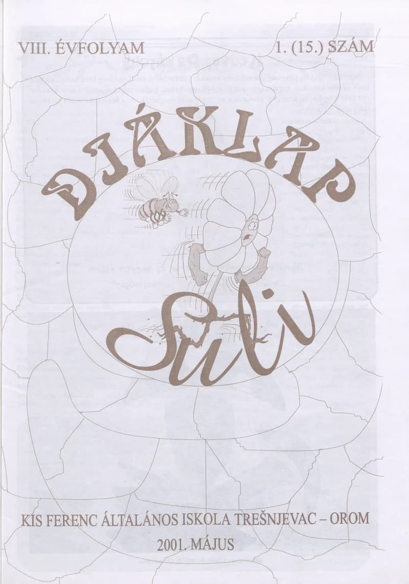 Diáklap Suli, 8. évf. 2001. május. 15. sz.