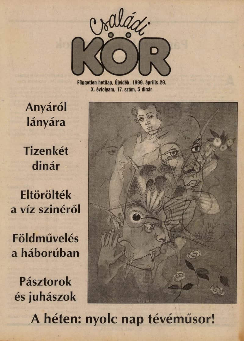 Családi Kör, 10. évf. 1999. április 29. 17. sz.