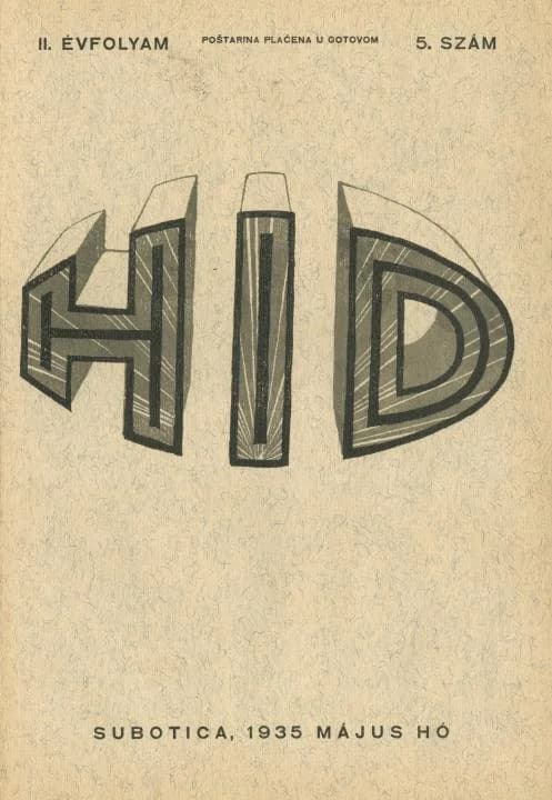 Híd, 2. évf. 1935. május. 5. sz. 1–32. oldal