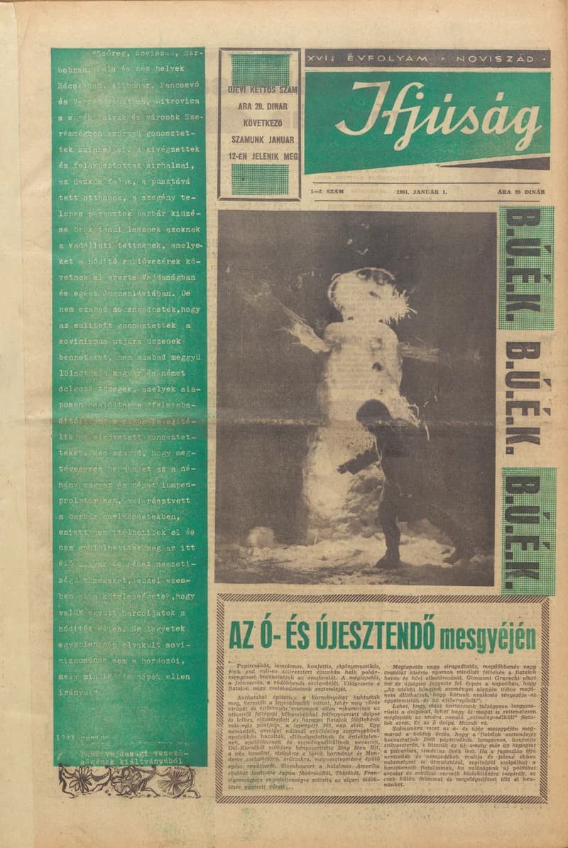 Ifjúság, 17. évf. 1961. január 1. 1–2. sz.
