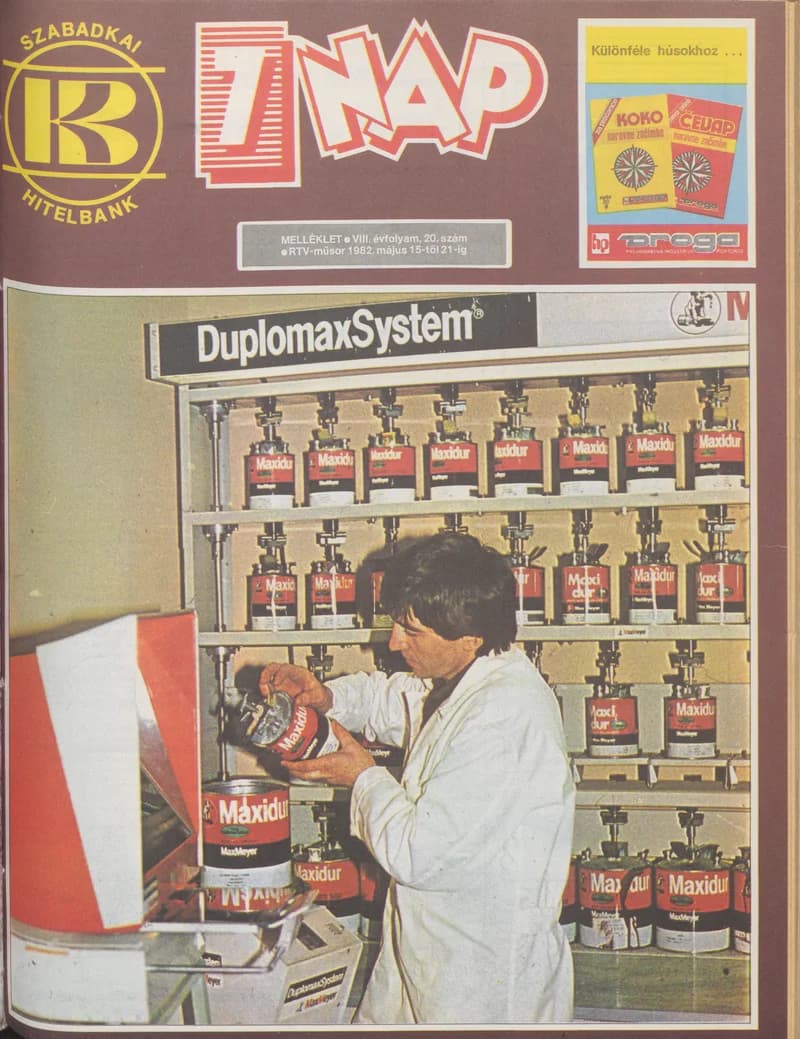 7 Nap melléklet, 8. évf. 1982. május 15. – 21. 20. sz.