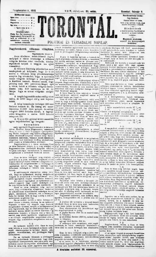 Torontál, 24. évf. 1895. február 9. 33. sz.