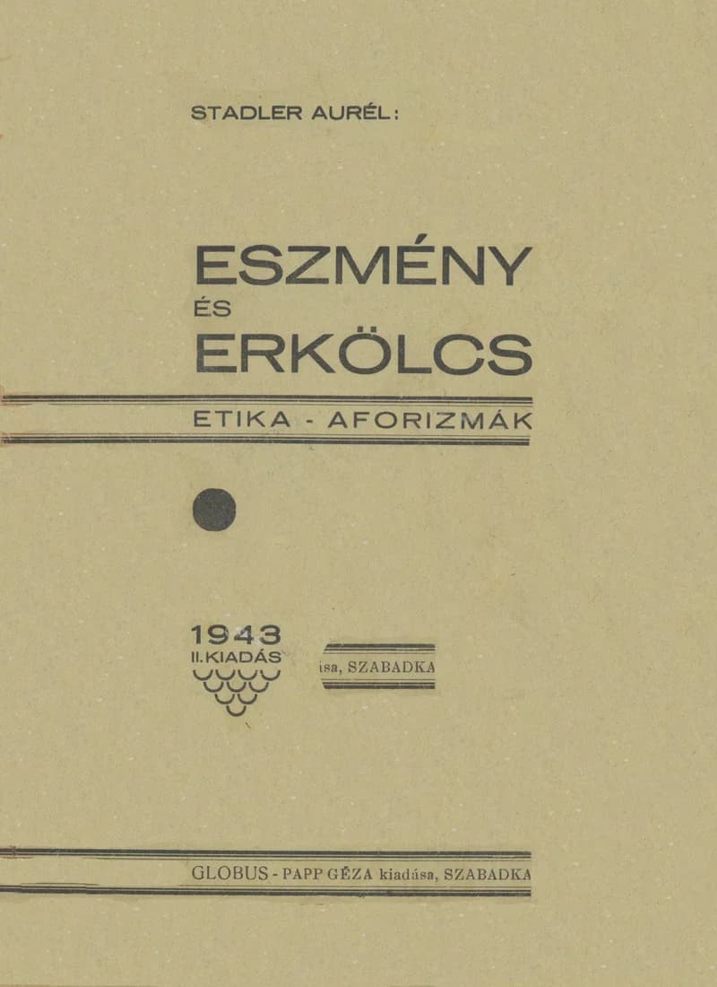 Eszmény és erkölcs 