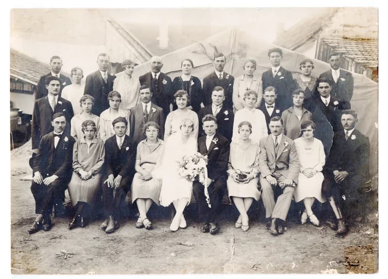 Esküvői csoportkép