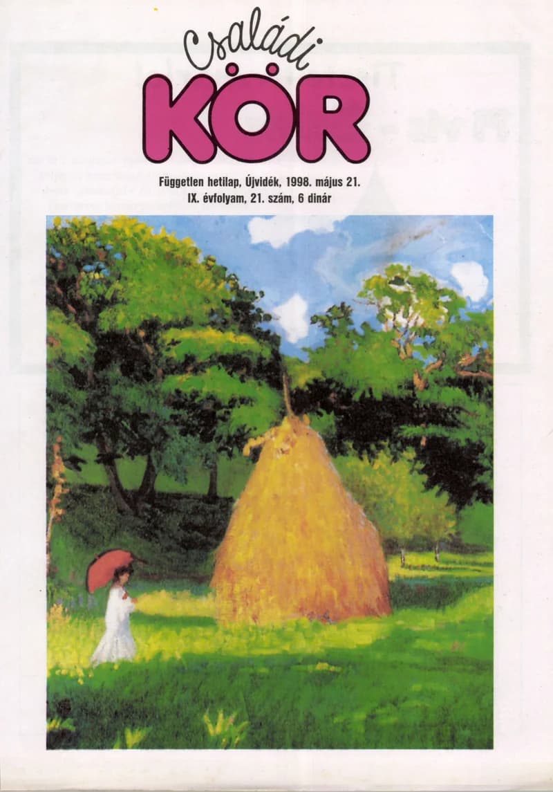Családi Kör, 9. évf. 1998. május 21. 21. sz.
