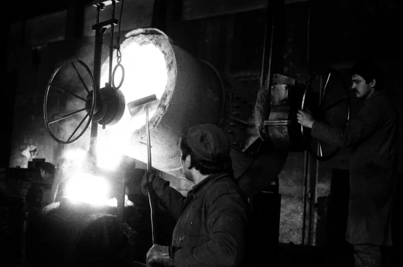 Kikindai öntödében