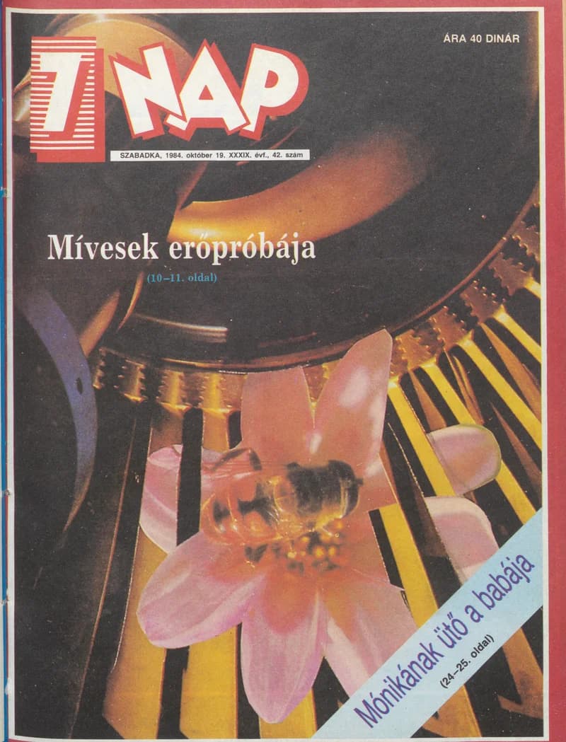 7 Nap, 39. évf. 1984. október 19. 42. sz. 1–68. oldal