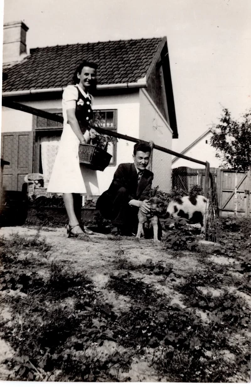 Thurzó Lajos a feleségével