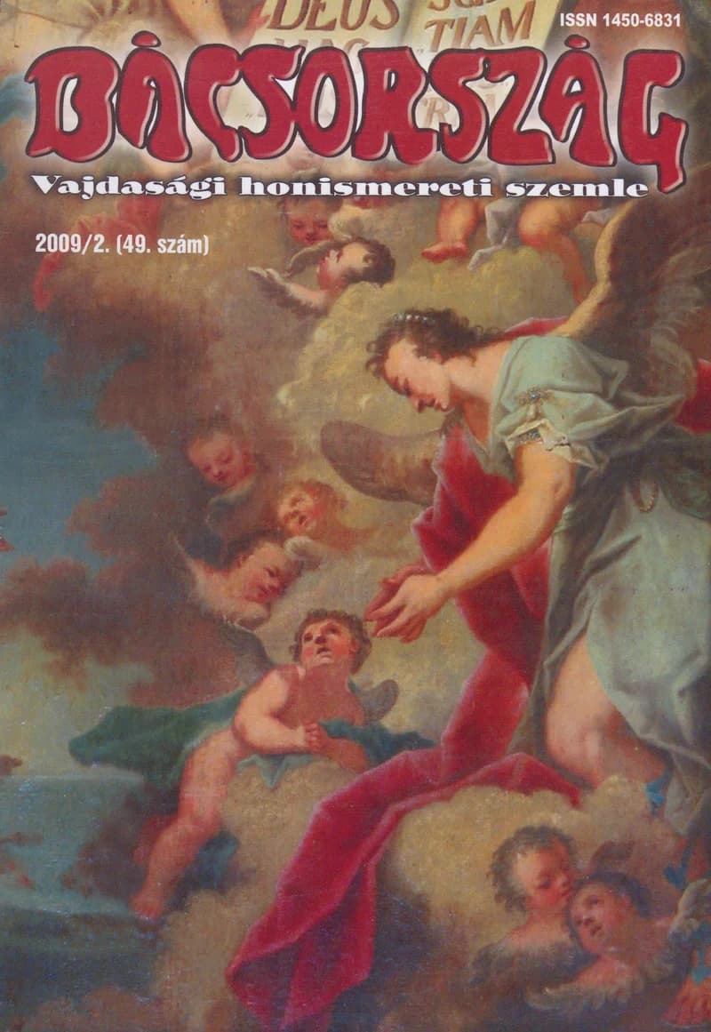 Bácsország, 15. évf. 2009. 2. sz.