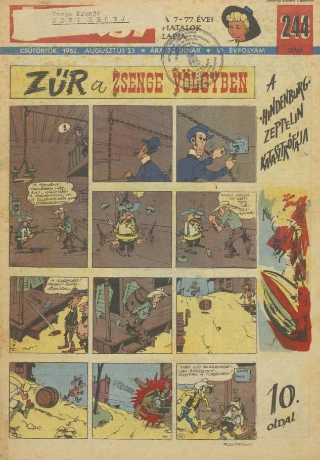 Buksi, 6. évf. 1962. augusztus 23. 244. sz.