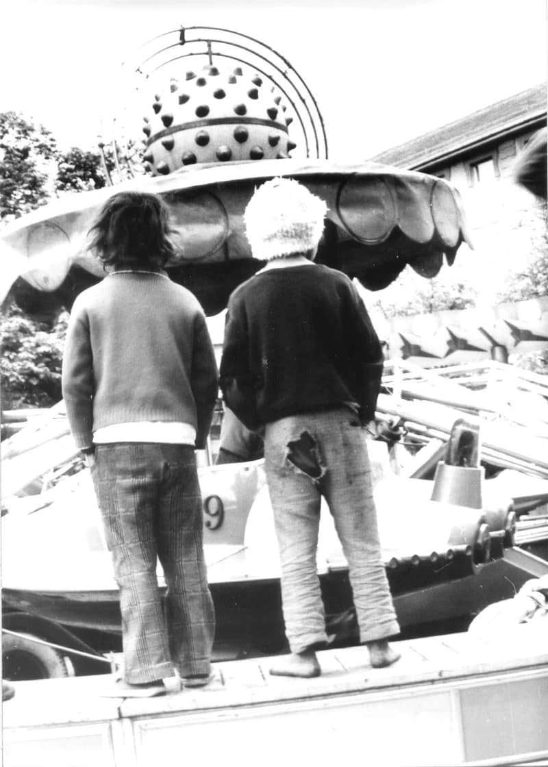 Vidámpark Zentán a parkban