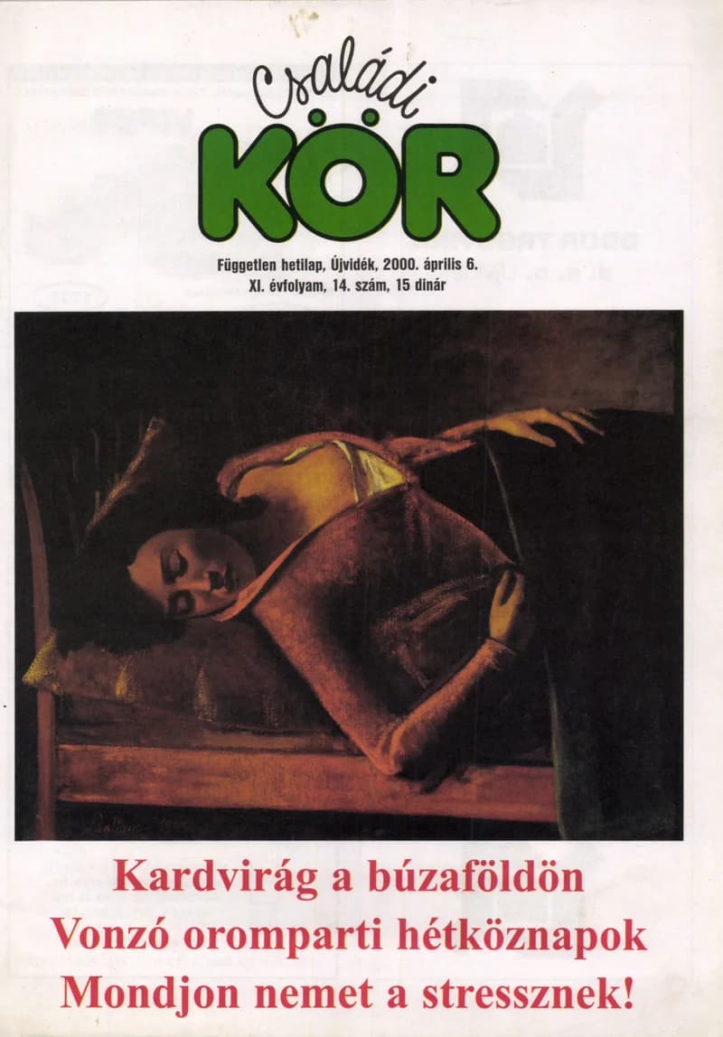 Családi Kör, 11. évf. 2000. április 6. 14. sz.