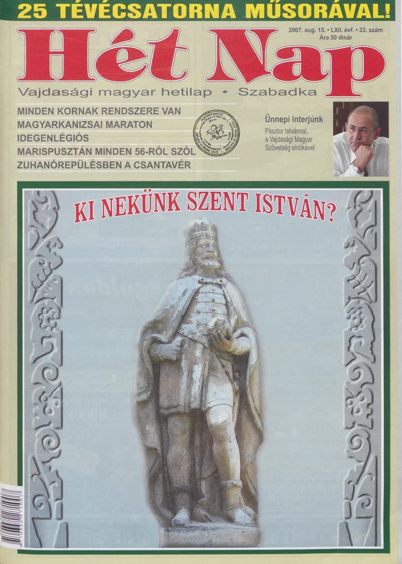7 Nap, 62. évf. 2007. augusztus 15. 33. sz.