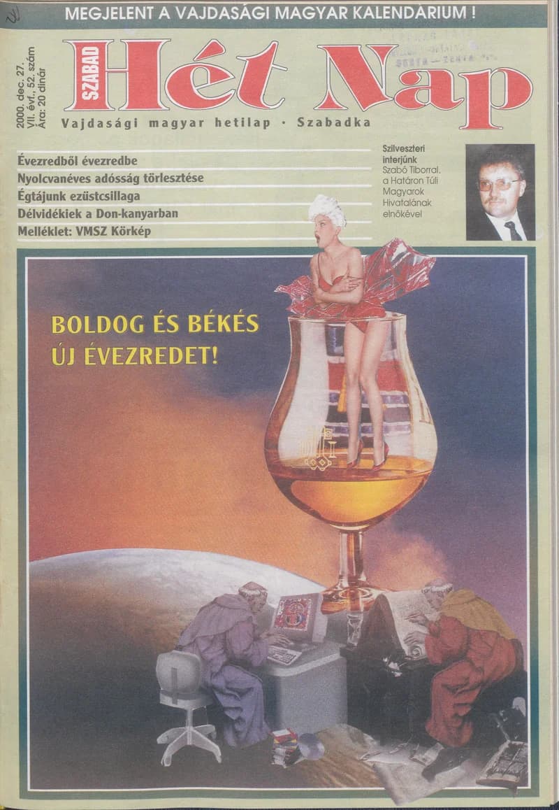 Szabad Hét Nap, 7. évf. 2000. december 27. 52. sz.