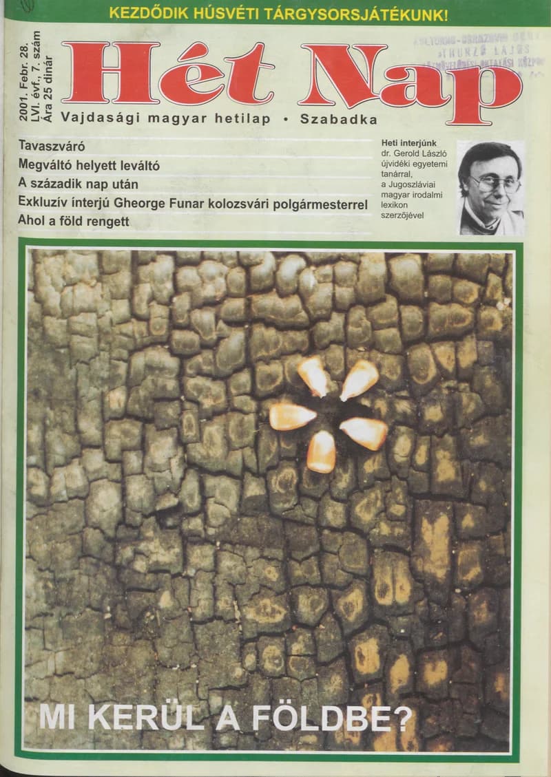 7 Nap, 56. évf. 2001. február 28. 7. sz. 1–68. oldal