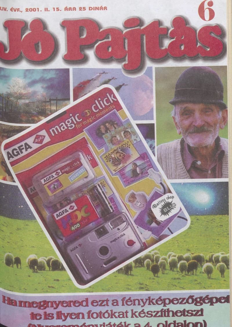 Jó Pajtás, 55. évf. 2001. február 15. 6. sz.