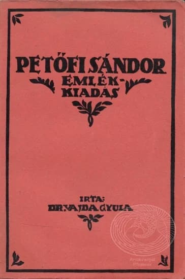 Petőfi Sándor születésének századik évfordulójára