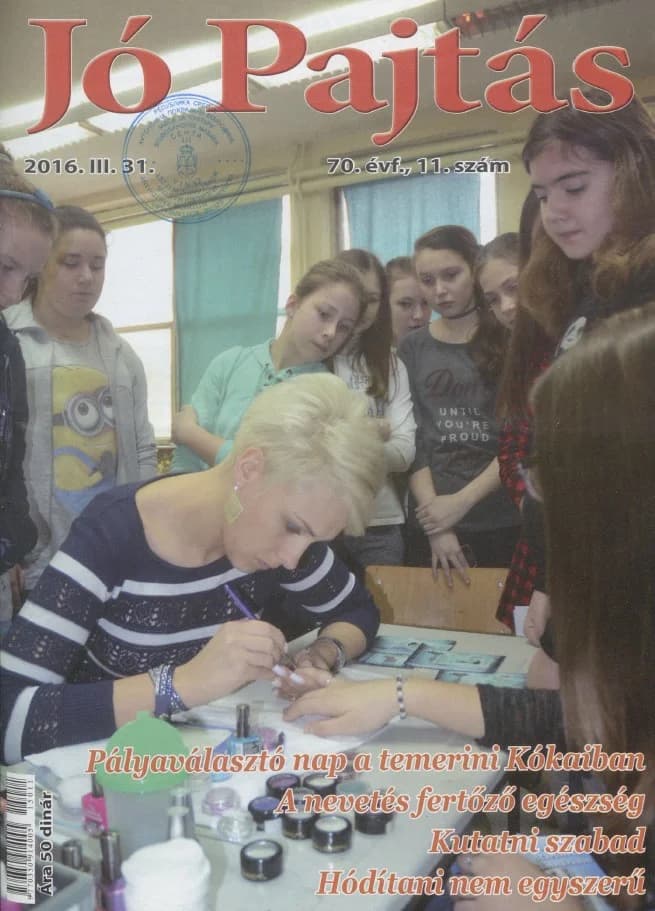 Jó Pajtás, 70. évf. 2016. március 31. 11. sz.