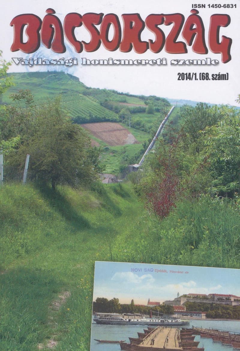 Bácsország, 20. évf. 2014. 1. sz.